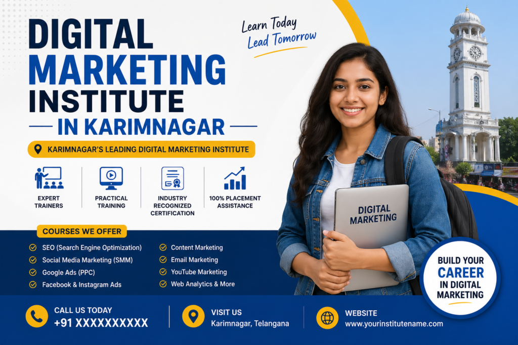 5 Digital marketing institute in karimnagar